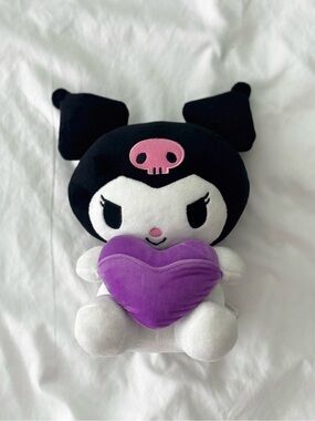 Sanrio Kuromi Purple Heart Plush Toy